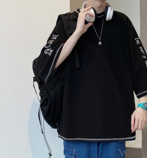 只会穿基础款T恤的男生啊，你需要进来补补的第2张示图