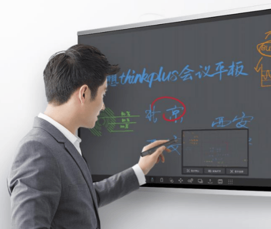 简洁高效,联想thinkplus会议平板成为办公能手-JinMo之家