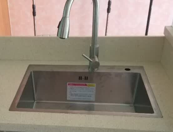 要想厨房干净整洁，就选华帝304不锈钢水槽的第2张示图
