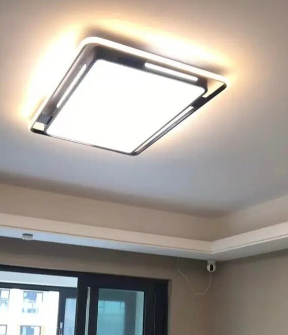 欧普LED吸顶灯简评:几何创意设计,可以四档调色-JinMo之家