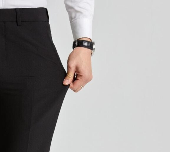 西裤循环锁温，冬天穿一条也不会冷得抖腿的第3张示图