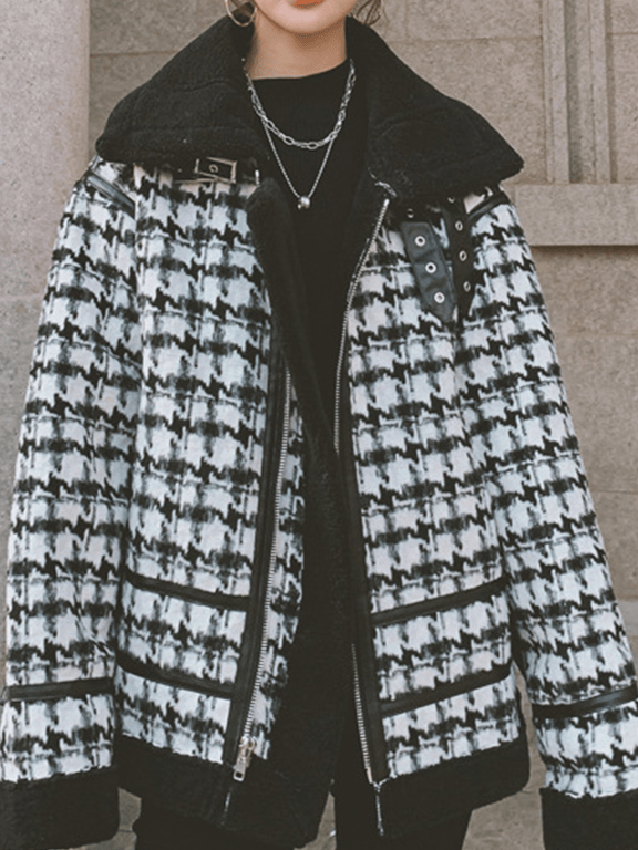 比羽绒服更显瘦，羊羔毛外套才是今冬超火的选择！-JinMo之家