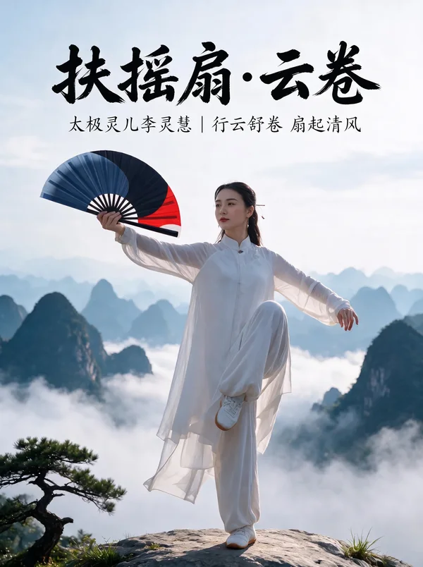 扶摇扇与太极拳云卷意境概念宣传片