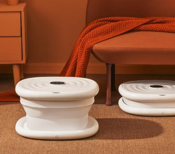 美的折叠足浴盆，让温暖从“脚底”至“心底”-JinMo之家