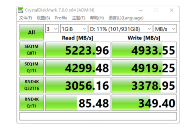 WD BLACK SN770硬盘性能测试-JinMo之家