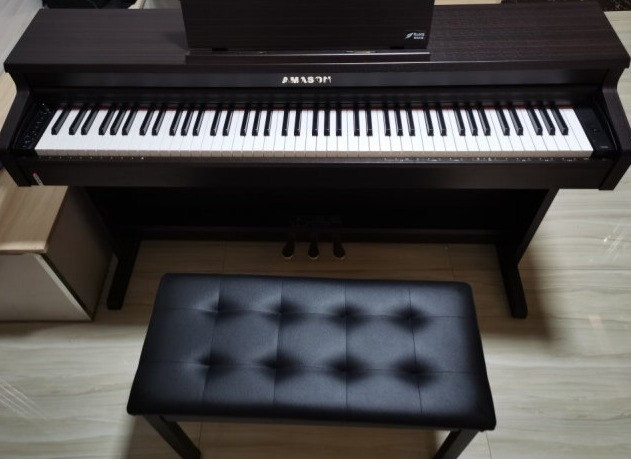 被宝妈疯狂追问的钢琴，珠江艾茉森电钢琴！-JinMo之家