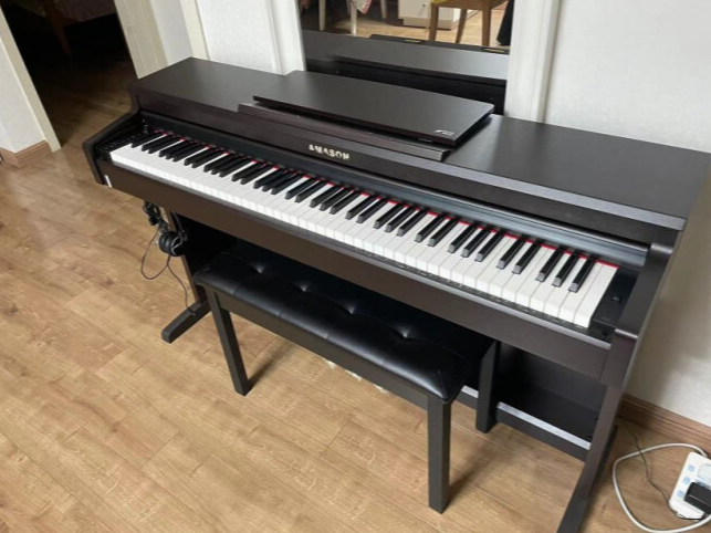 特别适合初学者的艾茉森V03S电钢琴，练琴倍儿棒！的第4张示图