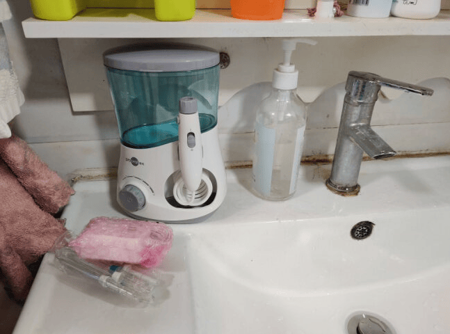 博皓家庭台式冲牙器，摆脱一家人的口腔问题-JinMo之家
