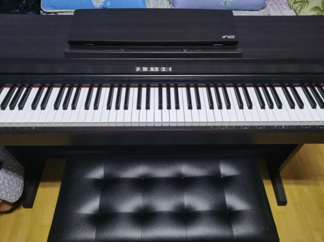 特别适合初学者的艾茉森V03S电钢琴，练琴倍儿棒！的第1张示图