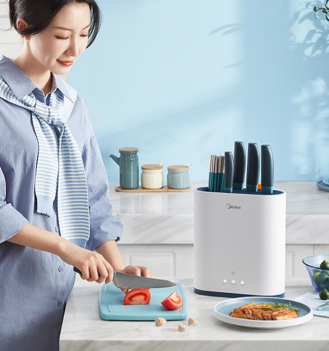 美的XSA1K03刀筷除菌机评测，厨具除菌实力派的第4张示图