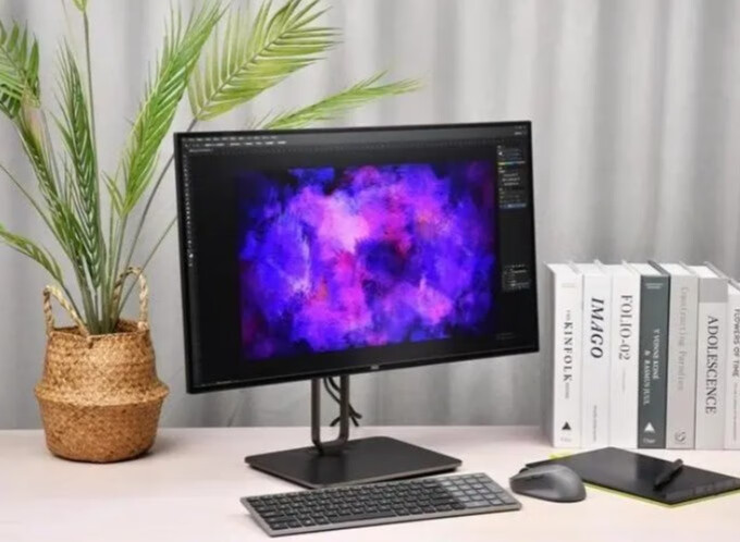 AOC U27U2显示器：桌面简约美学的答案-JinMo之家