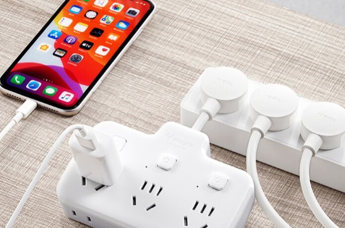 家里插头太隐蔽怎么办,快来试试这款柔性电源交换器-JinMo之家