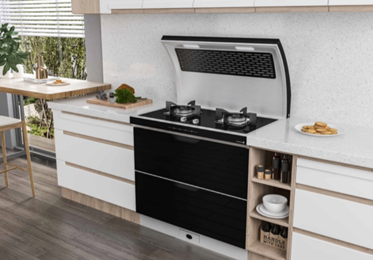 选不选开放式厨房?要先看集成灶-JinMo之家