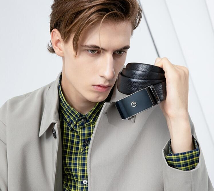 金利来男士自动扣皮带，简约精致，让你更有绅士风度！-JinMo之家