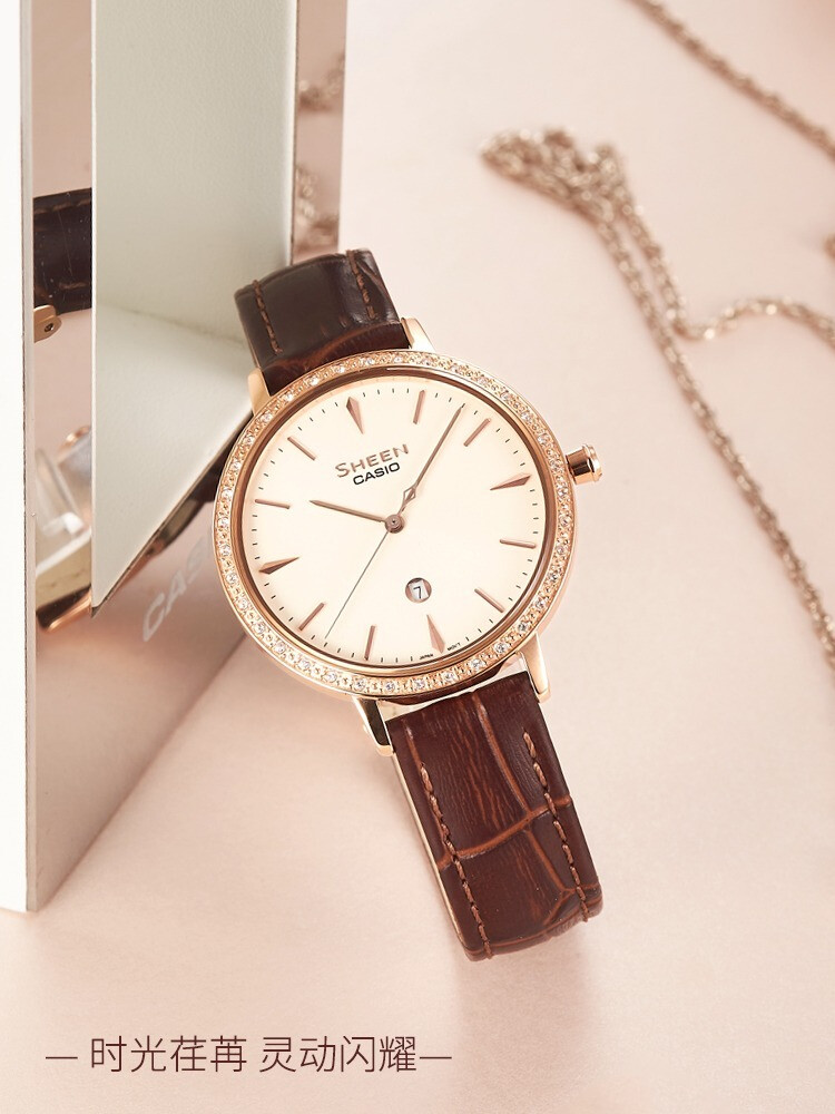 SHE-4535PGL腕表,绽放注定属于你的别样优雅-JinMo之家