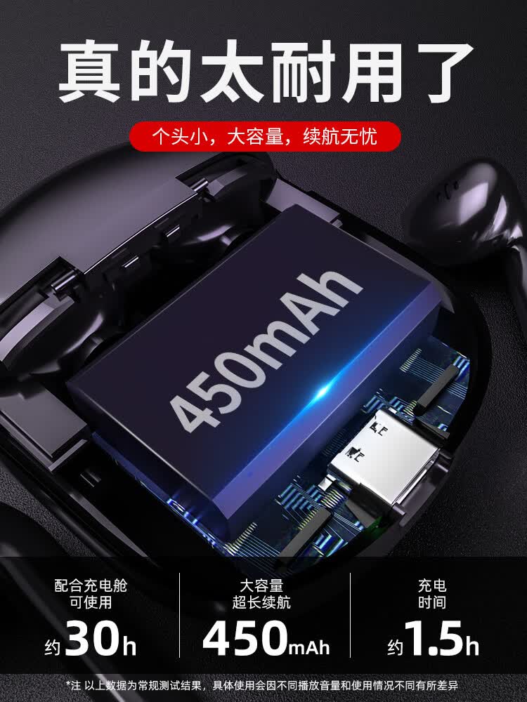 真无线蓝牙耳机 带给你想不到的震撼音质的第5张示图