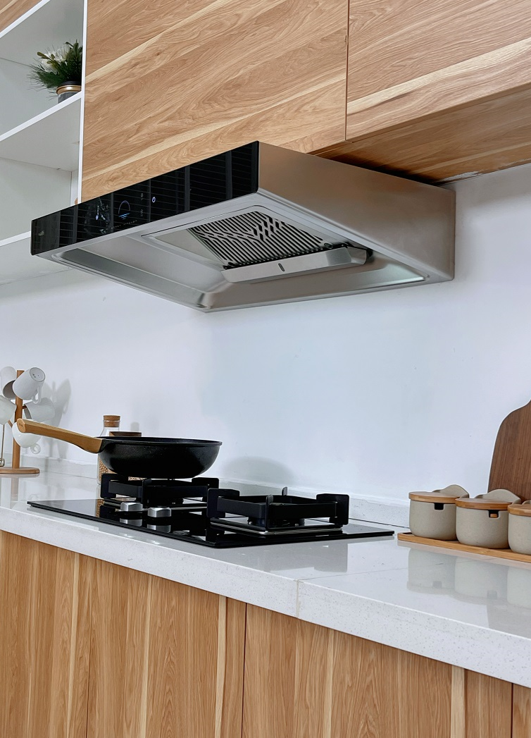 畅快排烟的华帝烟灶套装，我愿称之为烟灶“天花板”-JinMo之家