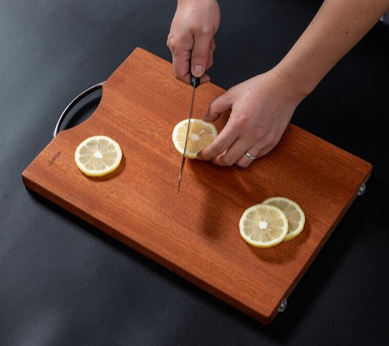 厨瑞邦砧板乌檀木材质，避免散发异常味道的第4张示图