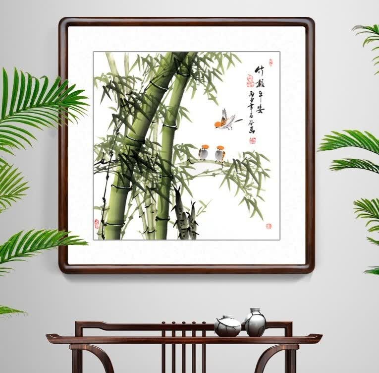 居家玄关挂上积善装饰画，看上去很有格调-JinMo之家