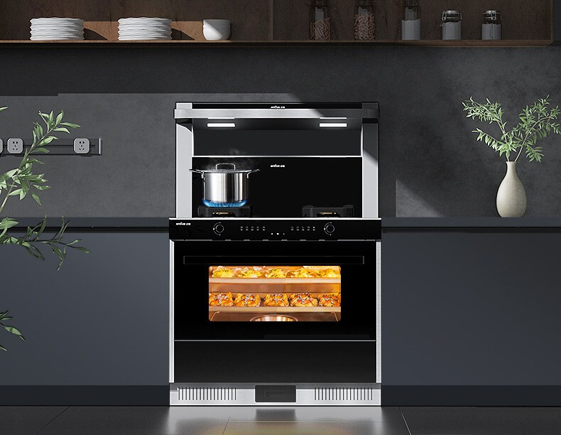 拥有蒸烤一体集成灶，煮妇们可以轻松许多-JinMo之家