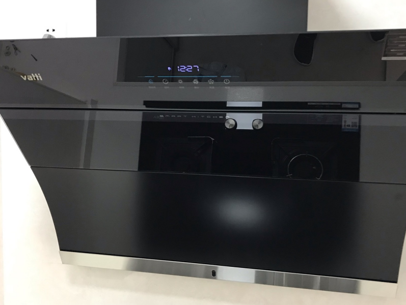 华帝吸油烟机测评：智能挥手操控，畅享无烟烹饪的第2张示图