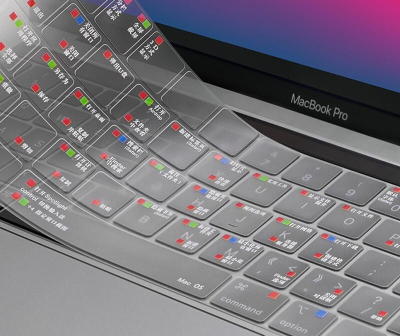 蓝盛苹果保护膜，防水防尘，让笔记本焕然一新的第1张示图