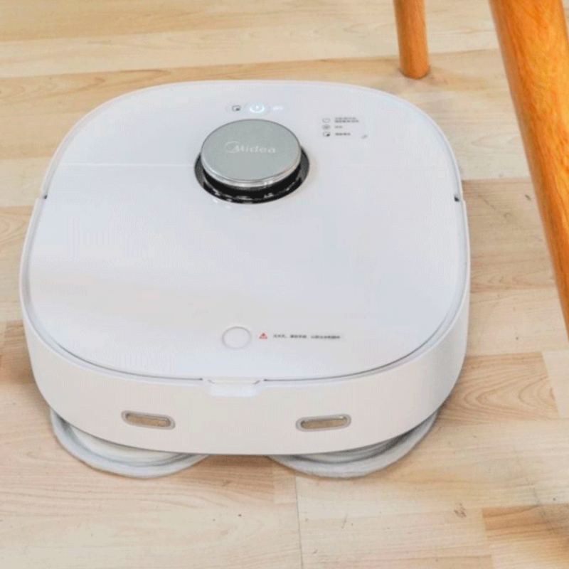 颠覆扫地机传统造型，美的玩转智能与新美学！的第1张示图