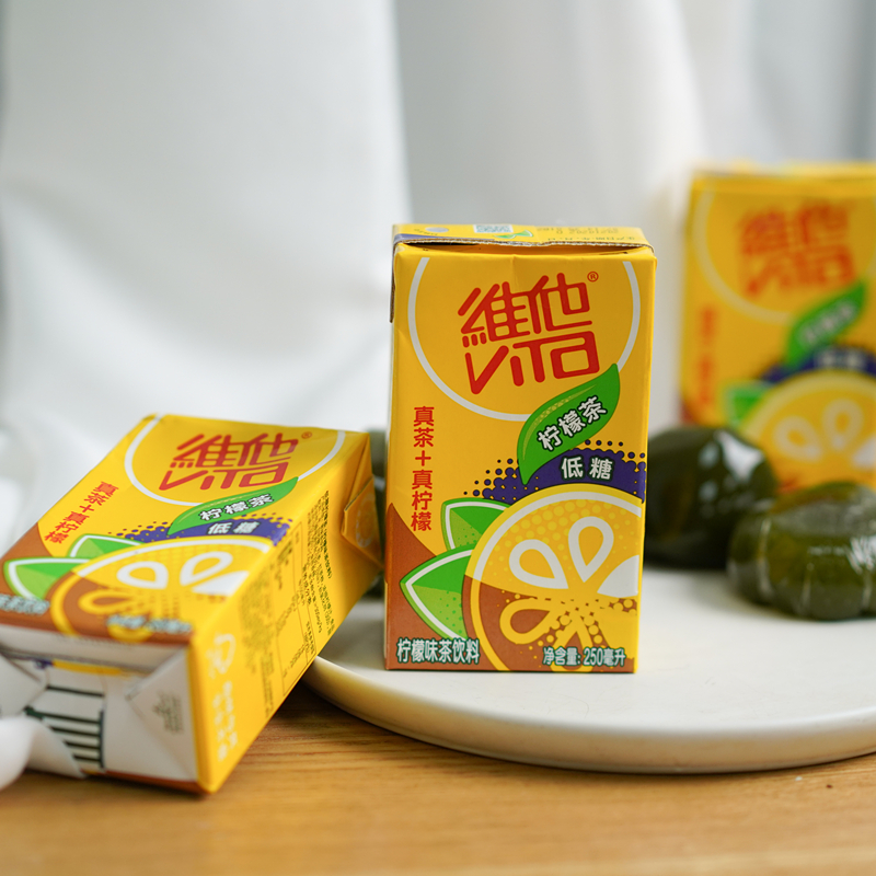 维他柠檬茶饮料，清爽解腻喝出幸福感的第2张示图