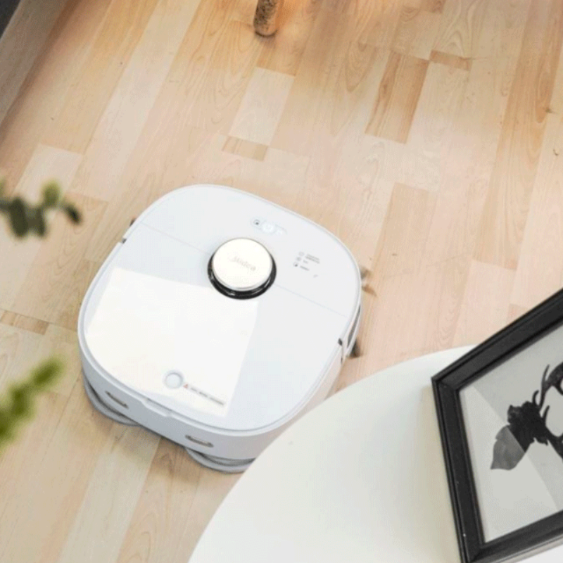 颠覆扫地机传统造型，美的玩转智能与新美学！的第3张示图