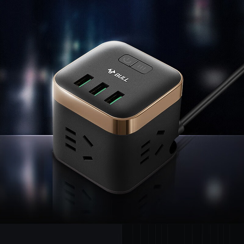 公牛魔方插座,多重防护保障您的用电安全-JinMo之家