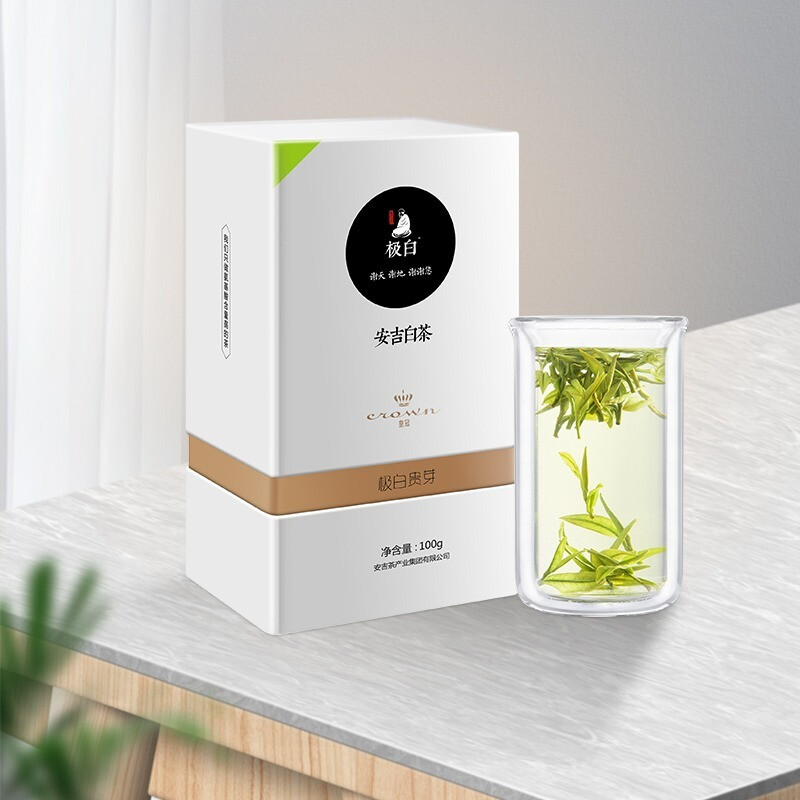 当之无愧的优质绿茶,当然是极白皇冠明前精品安吉白茶-JinMo之家