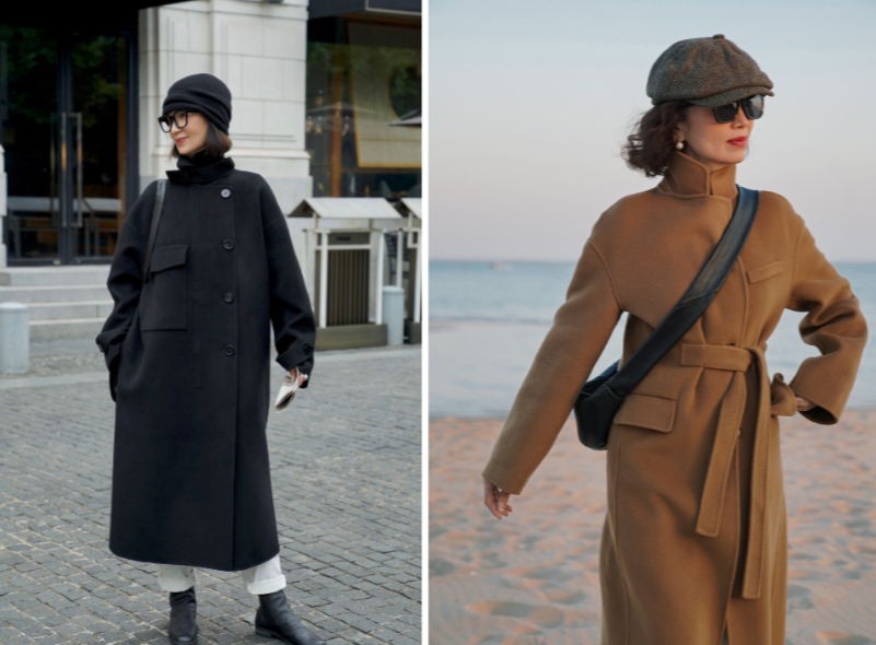 中年女人穿外套时，记住这2个要点更优雅，不臃肿还显气质的第6张示图