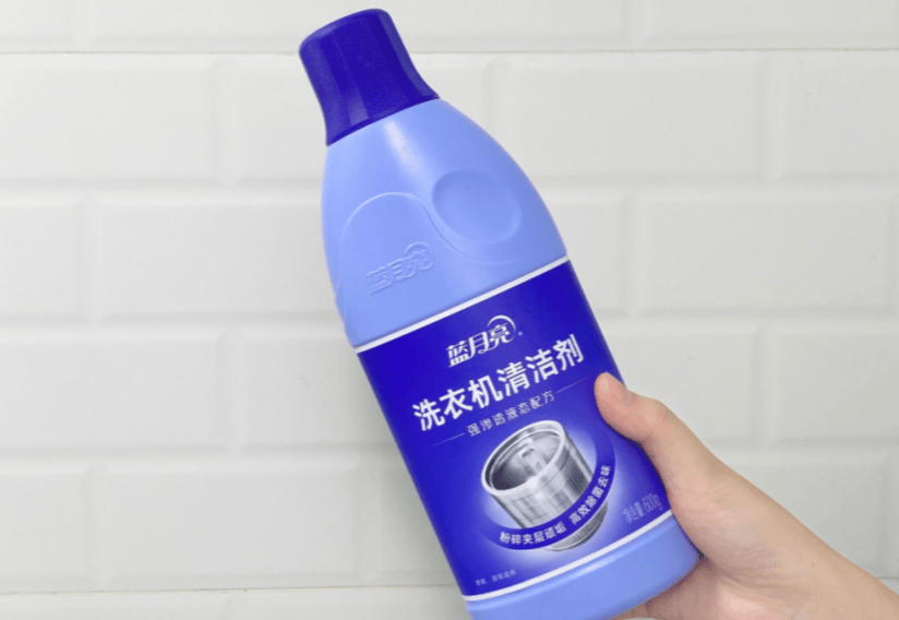 选用液态配方不卡槽,用蓝月亮洗衣机清洗剂就是方便-JinMo之家
