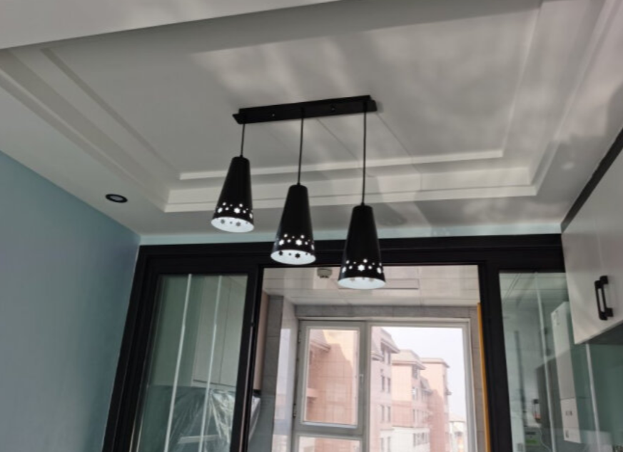 欧普照明LED吸顶灯:线面环绕,光影立体-JinMo之家