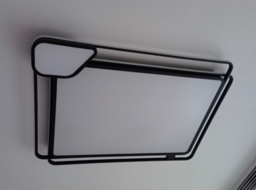 欧普照明LED吸顶灯：线面环绕，光影立体的第3张示图