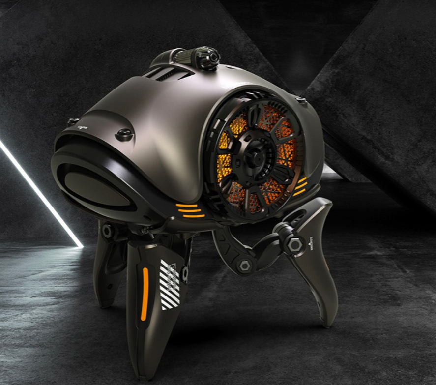 超帅蓝牙音箱,物种入侵机器人为生活增添色彩-JinMo之家