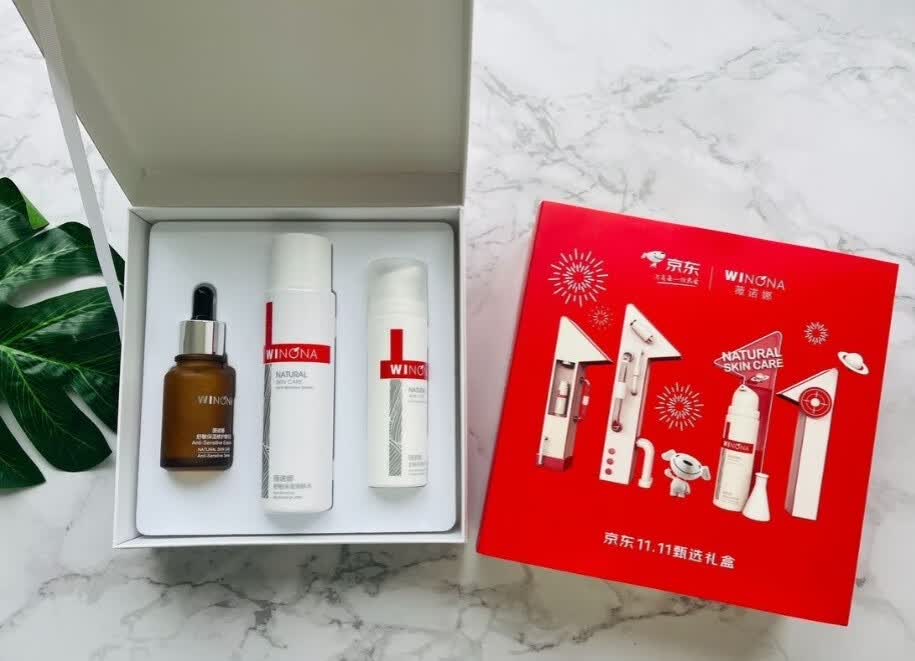 薇诺娜舒缓修护敏感直击礼盒，让这个冬天不再敏感-JinMo之家