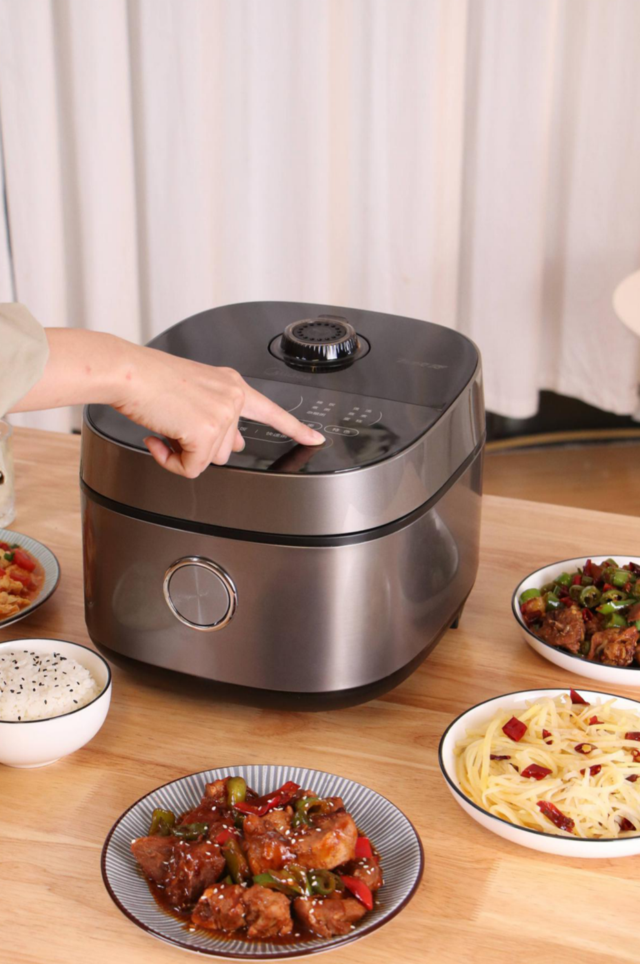 有颜有实力，快享好“食”光！美的智能电饭煲测评的第4张示图