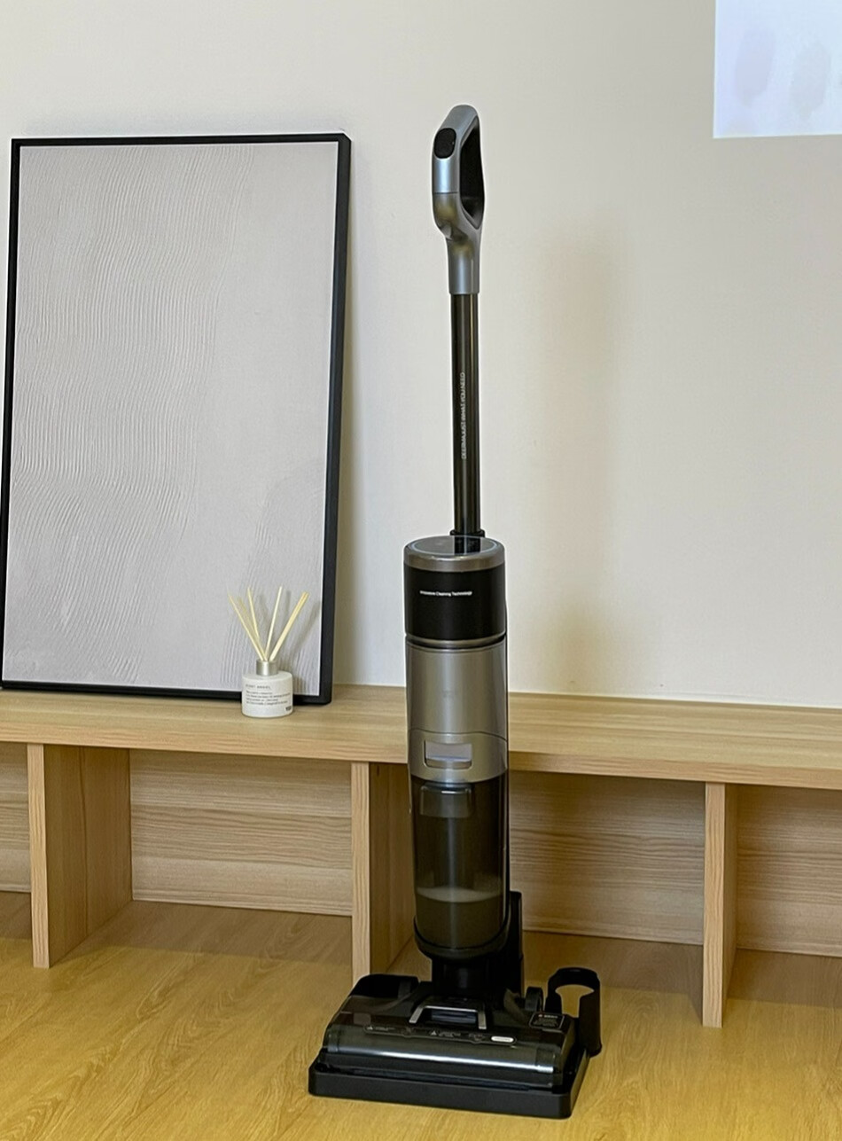 不用反复扫地拖地了，德尔玛VX300无线洗地机真给力-JinMo之家