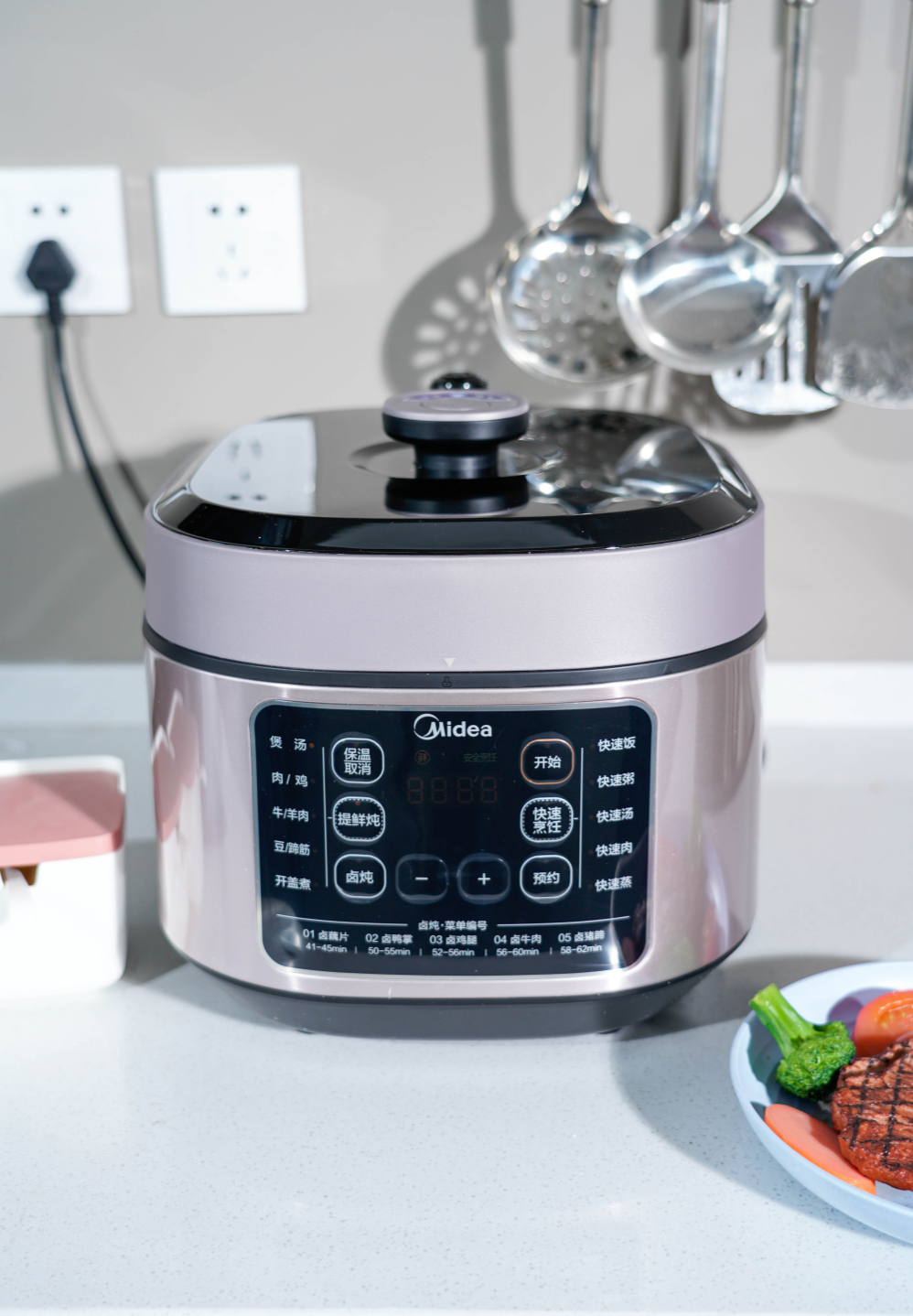 美的智能提鲜电压力锅测评，开启轻盐饮食健康生活！-JinMo之家