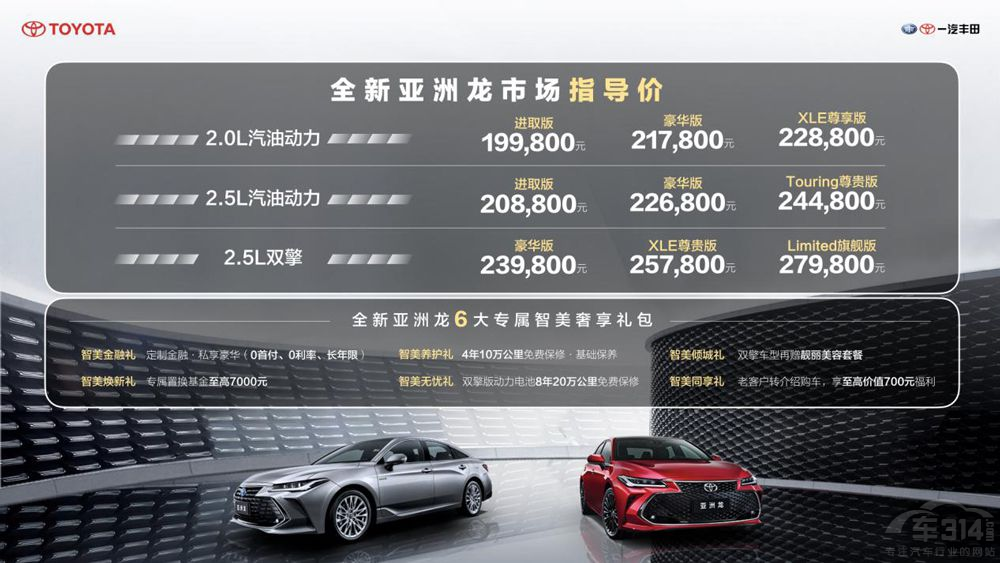 全新亚洲龙迎来上市,改款后的TA值得买吗?的第1张示图 全新亚洲龙迎来上市,改款后的TA值得买吗?的第1张示图