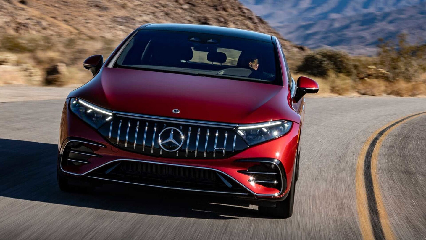 梅赛德斯-AMGEQS纯电奔驰轿车即将上市，近95万元起的第3张示图