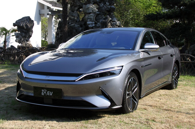 真正天花板来了！比亚迪全新汉EV正式上市：入门车型续航715公里-JinMo之家