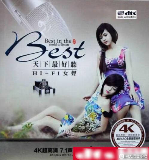 群星《《天下最好听HIFI发烧女声》2CD[WAV][2.2G]