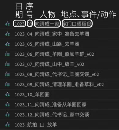 纪录片开剪前必须做的五步：四 素材整理