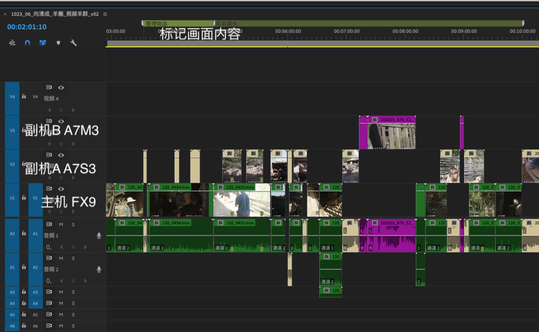纪录片开剪前必须做的五步：四 素材整理