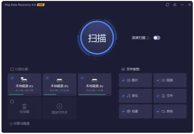 图片[1] - 专业数据恢复软件 iTop Data Recovery Pro v6.0.0.924 绿色便携版 - 南窗资源社-储存宝藏的星球屋