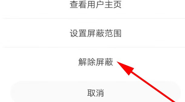 《微博》由于对方设置，你无法查看其主页内容是什么意思