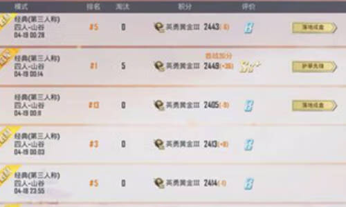 《和平精英》战绩怎么查询