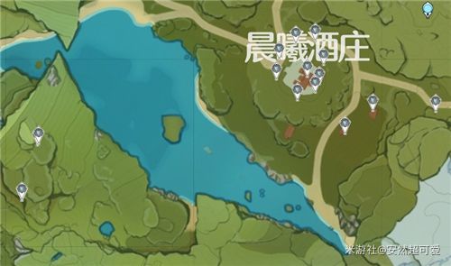 《原神》晶蝶密集分布位置分享